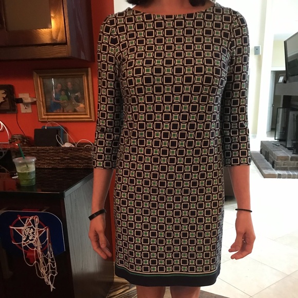 Talbots Quarter sleeve dress - Picture 2 of 3